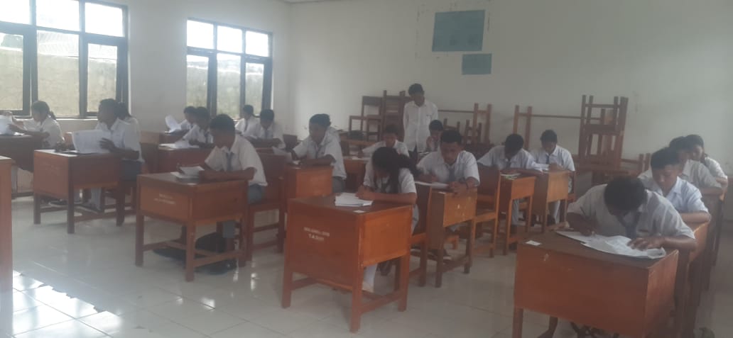 Hari Pertama Pelaksanaan PAS 6 Kelas XII